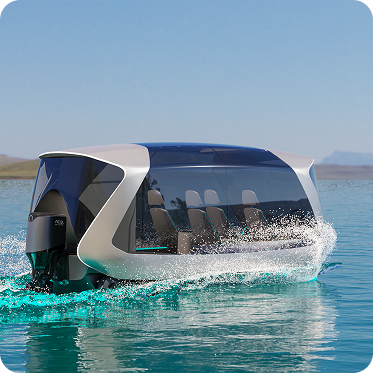 xcraft electric car boat harbour ferry ai X Craft Electric Jet Skis and pontoon boats