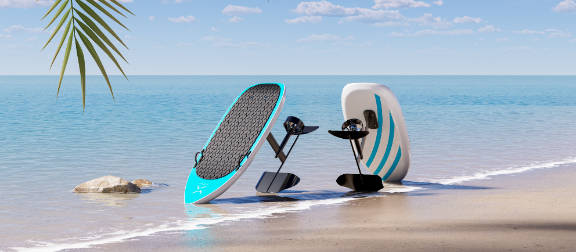 X Craft Electric Jet Skis and pontoon boats