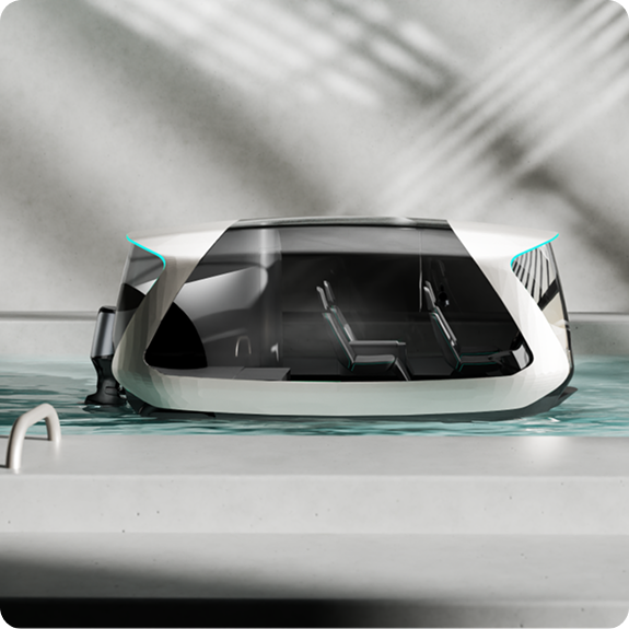 X Craft Electric Jet Skis and pontoon boats