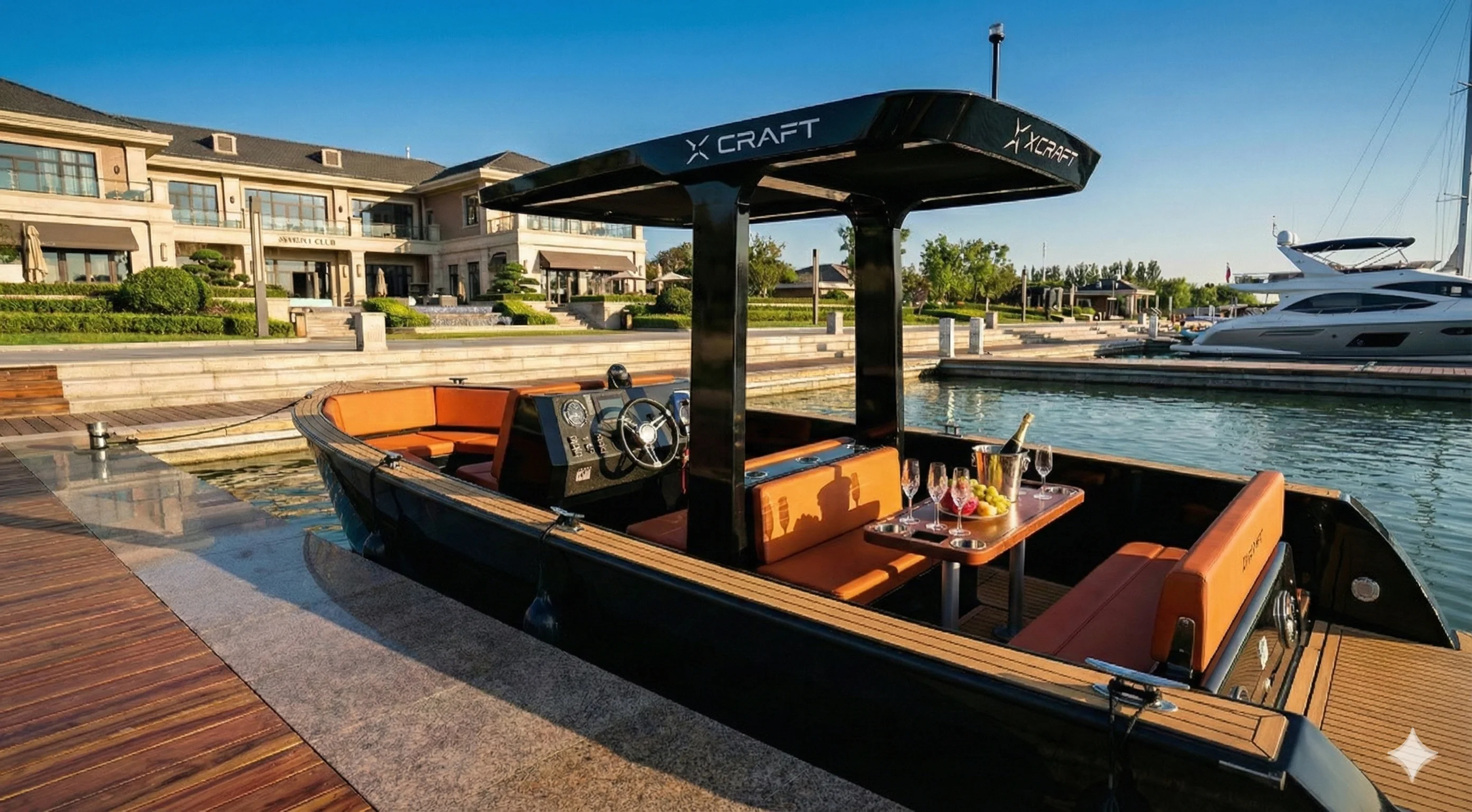 X Craft Ocean Spyder on Water