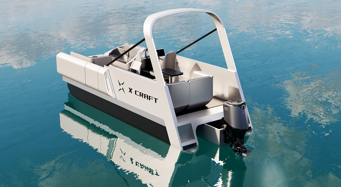 zero emissions electric pontoon boat