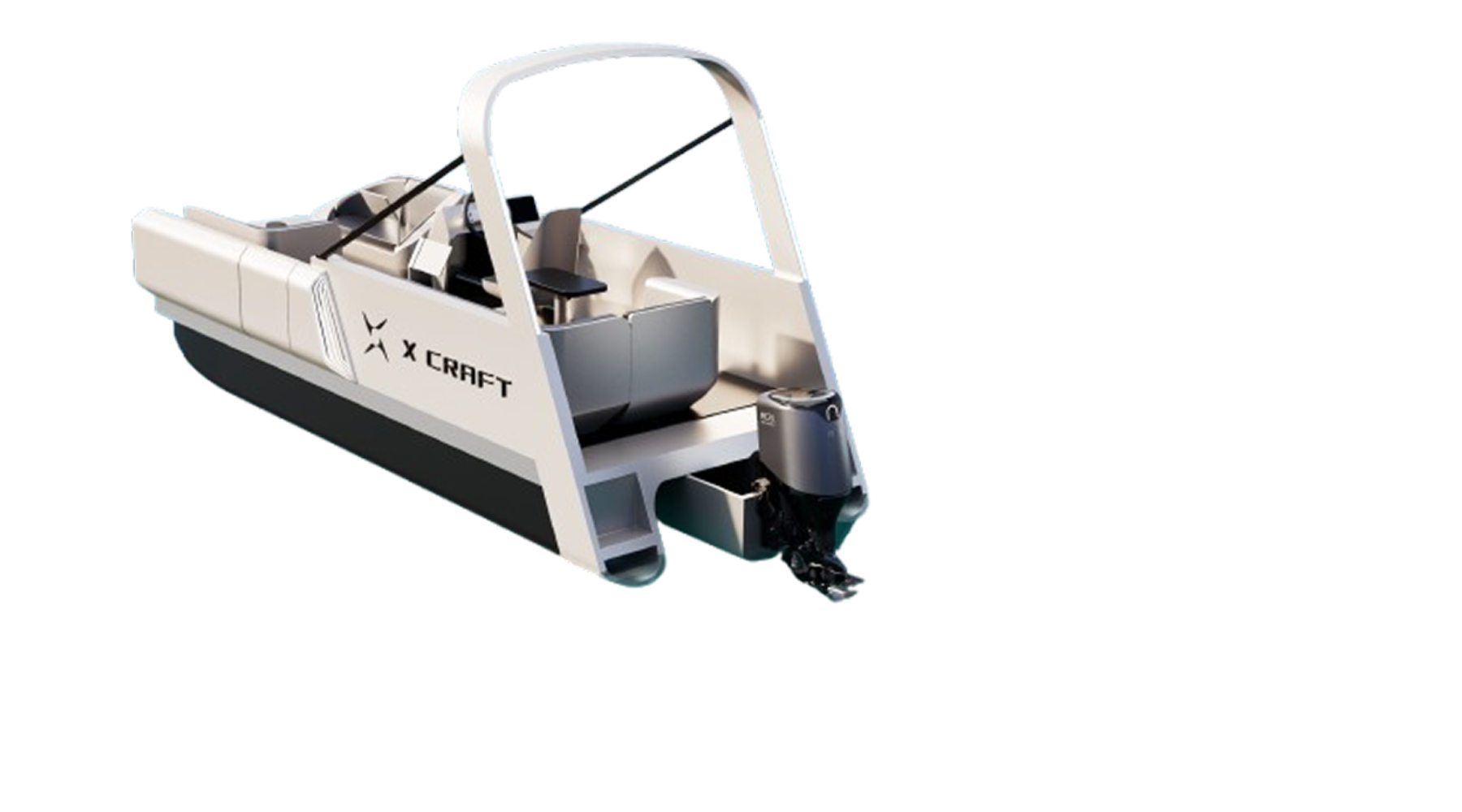 xcraft electric pontoon boat